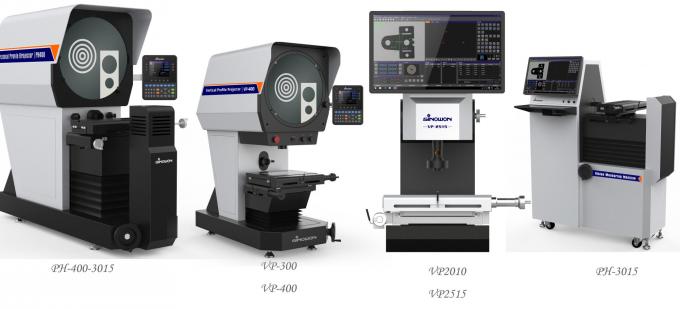 Measuring Instrument Mechanical Optical Comparator To Inspect Cam Screw Gear Surface / Outline