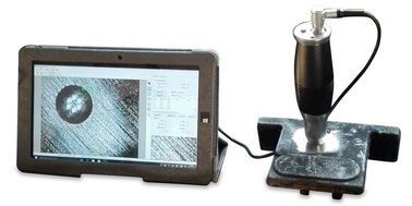 China Portable Brinell Measurement Software BrinScan with 0.5X Microscope and Tablet supplier