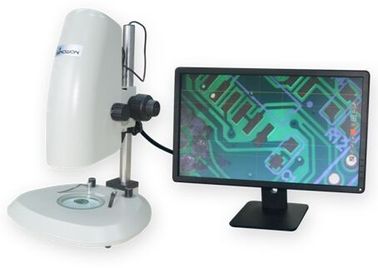 China VGA Camera Video Microscope with Click Zoom Lens and Wide Screen supplier