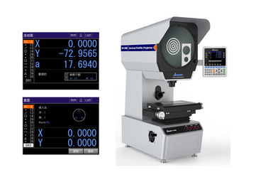 China High Resolution Optical Comparator Optical Profile Projector Ø300mm Color Screen supplier