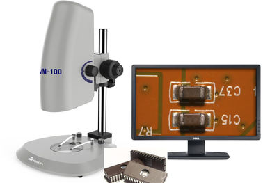 China LED Illumination Large Magnification Clear Image Video Measurement Microscope With Camera supplier