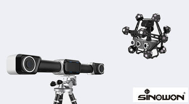 China Optical Tracking Handheld 3D Laser Scanner With The Volume Accuracy of 9.6㎡ supplier