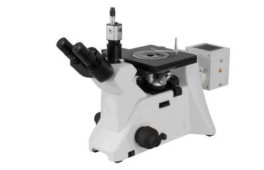 China Coaxial  Adjustable Brightness  And Plan Achormatic Inverted Metallurgical Microscope supplier