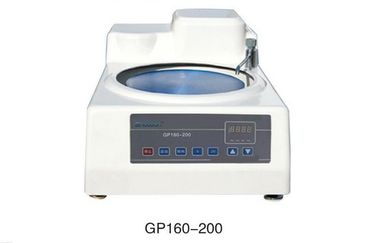 China Manual Metallurgical Specimen Preparation Grinding Polishing Machine with Fixed and Stepless Speed supplier