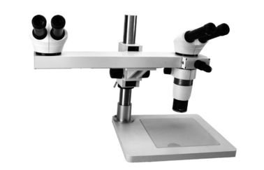 China Multi-Viewing Microscopio Stereo Microscope Industrial Microscope with Max Magnification 80X and WD 276mm supplier